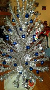 Our genuine 50+ year old Silver Christmas Tree