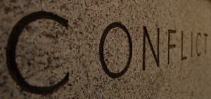 conflict in stone