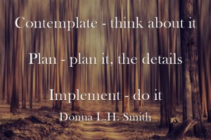 Contemplate Plan Implement