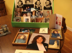 Collage of photos gathered for my party 2014