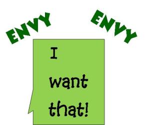 when we want what others have